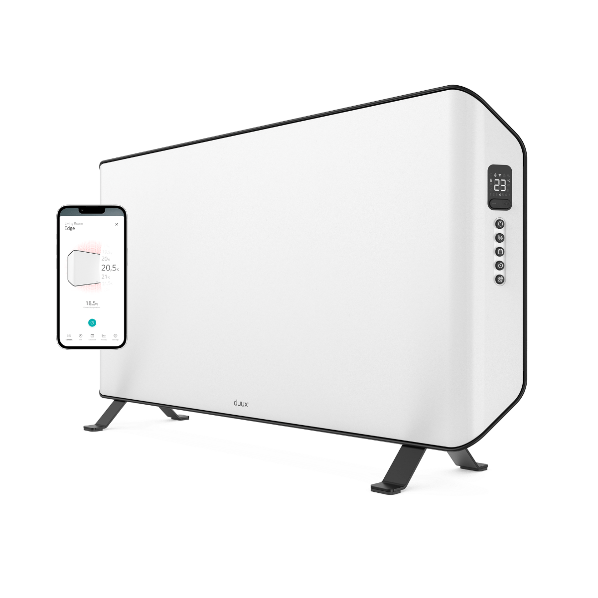 Duux DXCH21UK Edge 1000 Smart Convector Heater White Gen 2