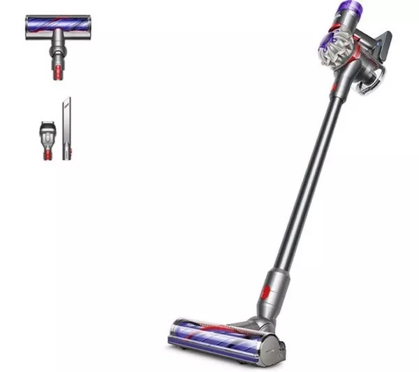 Dyson V8 ADVANCED Cordless Vacuum Cleaner - Silver Nickel (492637-01)