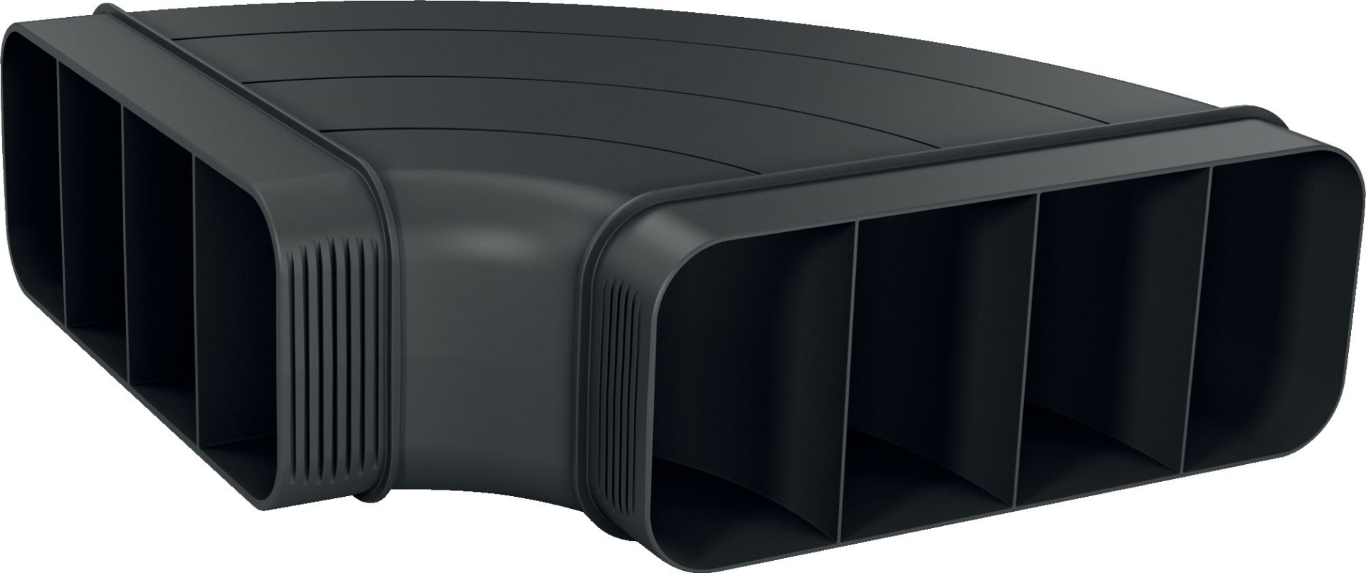 Bosch HEZ9VDSB1 Flat duct 90 horizontal - Black
