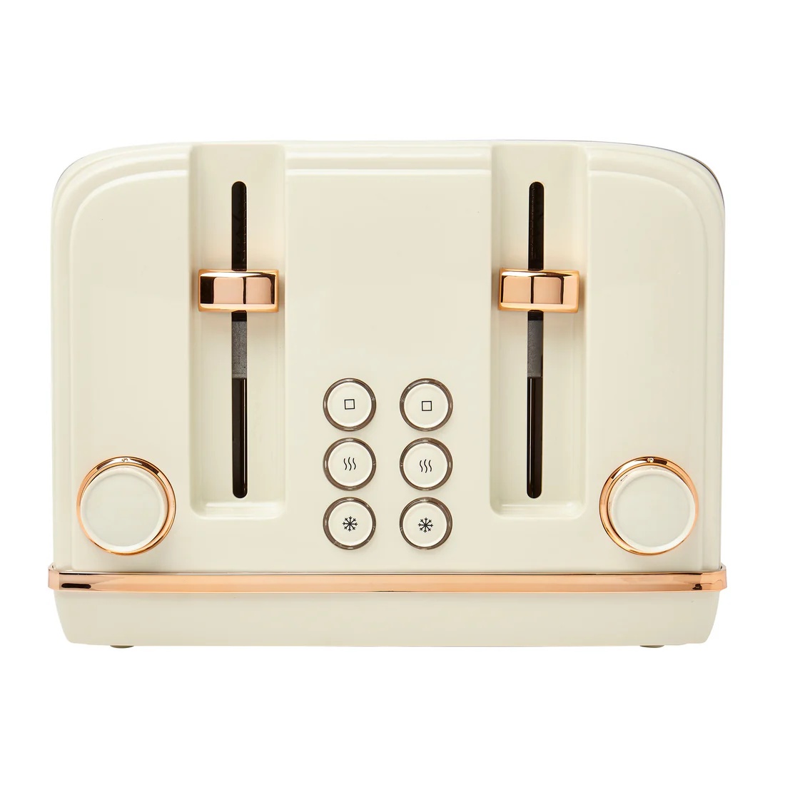 Haden 198785 Salcombe Cream & Copper 4 Slice Toaster 
