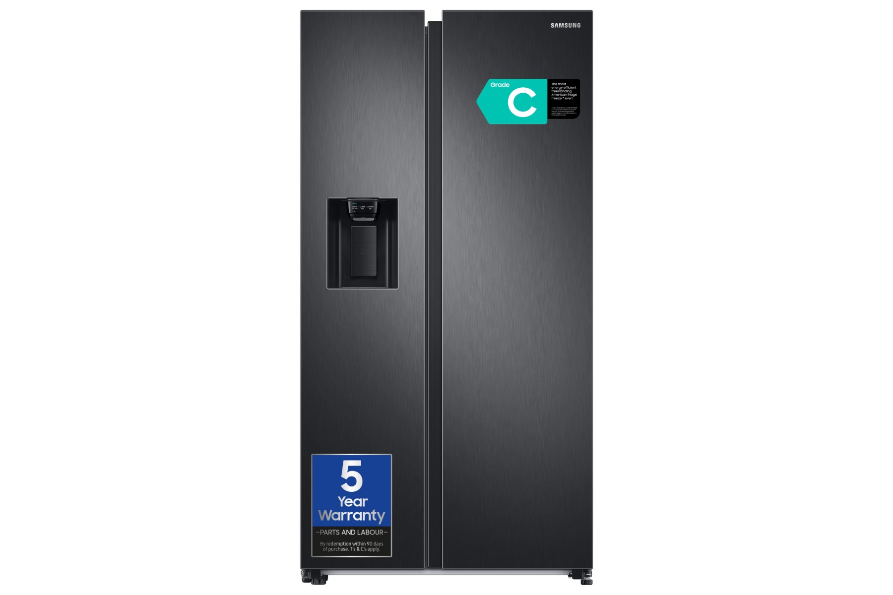 Samsung RS68A884CB1/EU 8 Series SpaceMax American-Style Smart Fridge Freezer 
