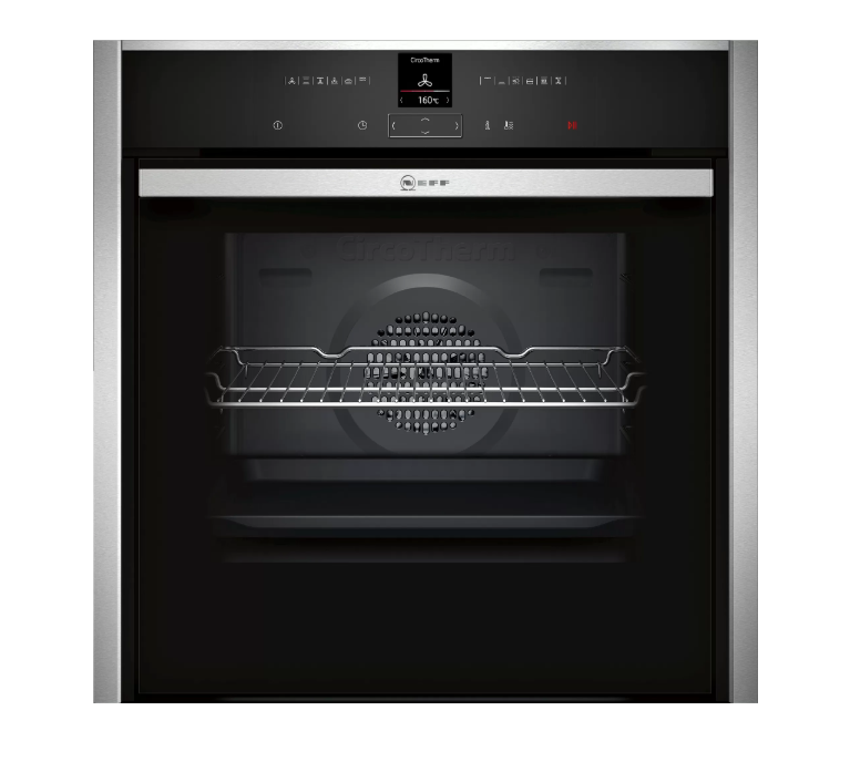 Neff B57CR23N0B Built-in Pyrolytic Single Electric Oven Stainless Steel
