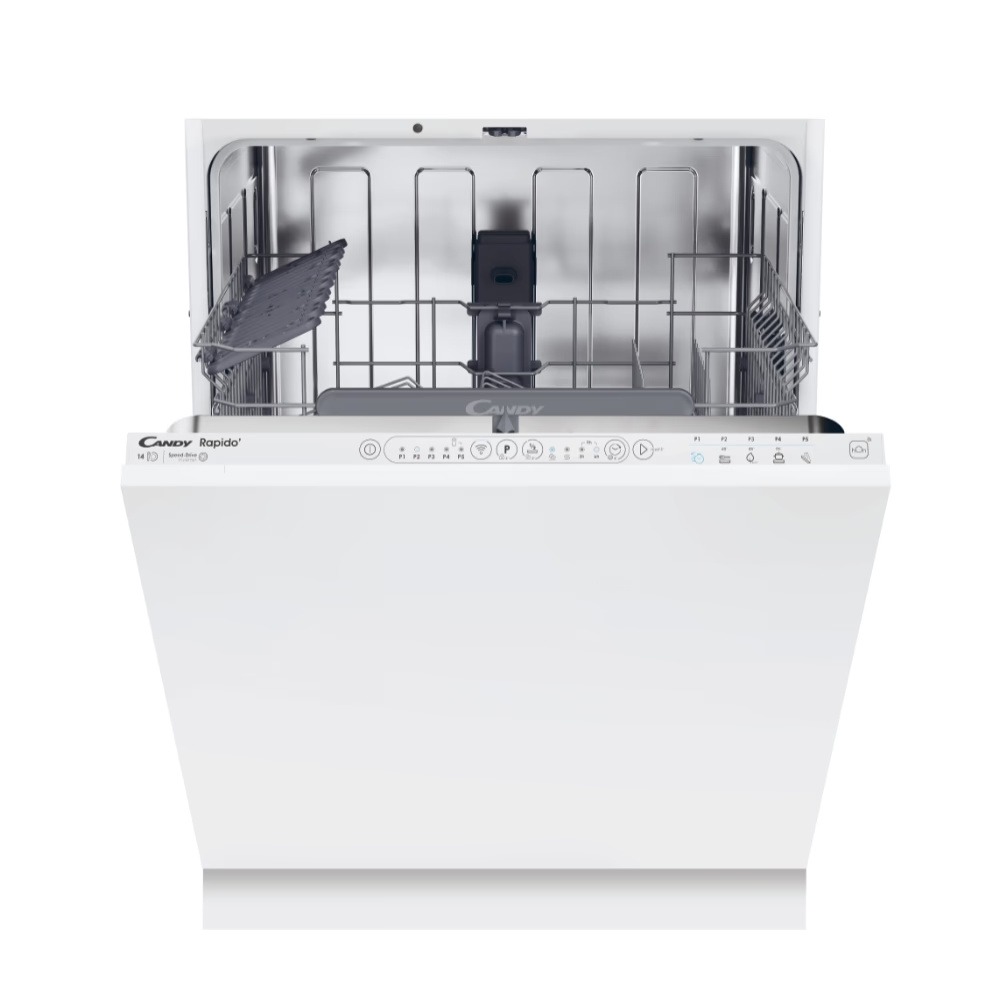 Candy CI 4C7L0W-80 Fully Integrated 60cm Dishwasher with 14 place settings