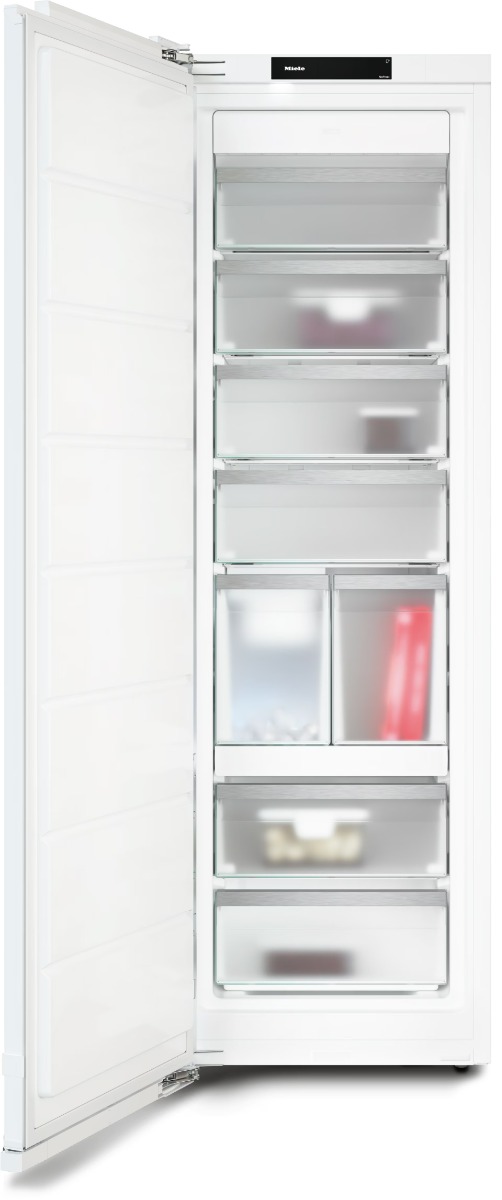 Miele FNS7794D Fully Integrated Upright Freezer Frost Free with Fixed ...