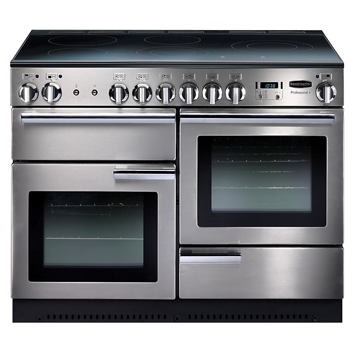 Rangemaster PROP110EISS/C Professional Plus Electric Induction 110cm Range Cooker Stainless Steel