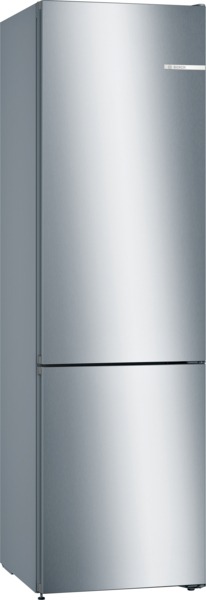 Bosch KGN392LEBG Series 4 Freestanding fridge-freezer with freezer at bottom 203 x 60 cm Stainless steel look