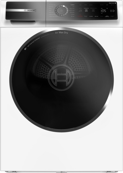 Bosch Series 8 WRB247C9GB Heat Pump Tumble Dryer 9 KG - White