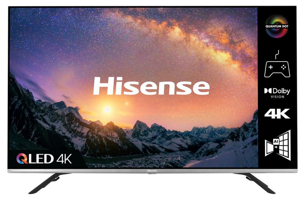 Hisense 55E76GQTUK 55 Inches QLED 4K UHD HDR Smart TV