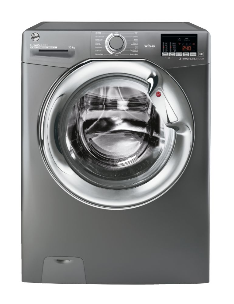 Hoover H3WS4105DACGE 10Kg 1400 Spin Washing Machine - Graphite