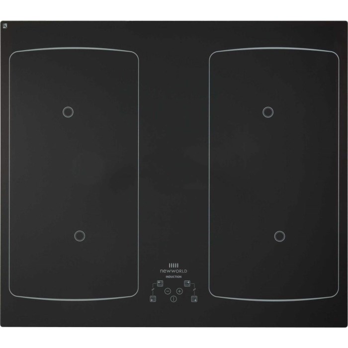 NEW WORLD NW IHF60T Blk Electric Induction Hob - Black 44443932 