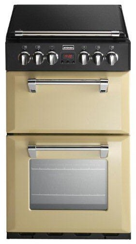Stoves Richmond R550DFWCH 55cm Dual Fuel Double Freestanding Cooker - Champagne