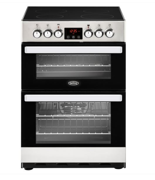Belling Cookcentre 60ESTA 444410819 Electric Cooker 60cm - Stainless Steel