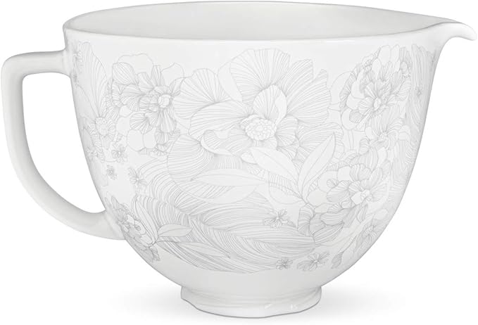 Kitchenaid 5KSM2CB5PWF Mixing Bowl - Whispering Floral 