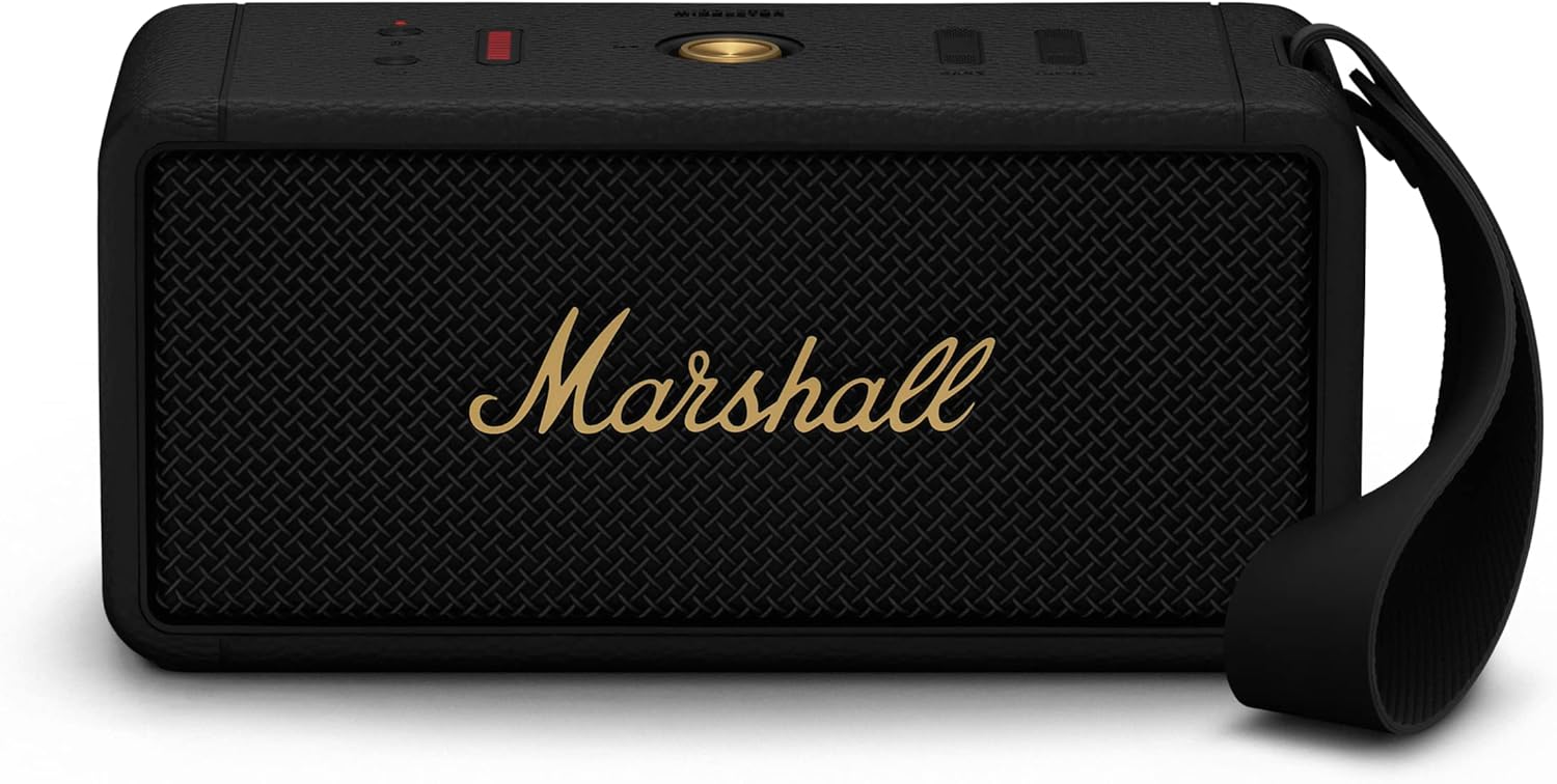 Marshall 1006034 Middleton  Speakers - Black & Brass
