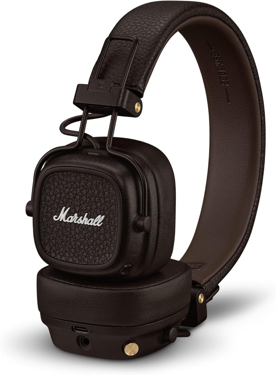 Marshall 1006834 Major V Bluetooth Headphones - Brown 