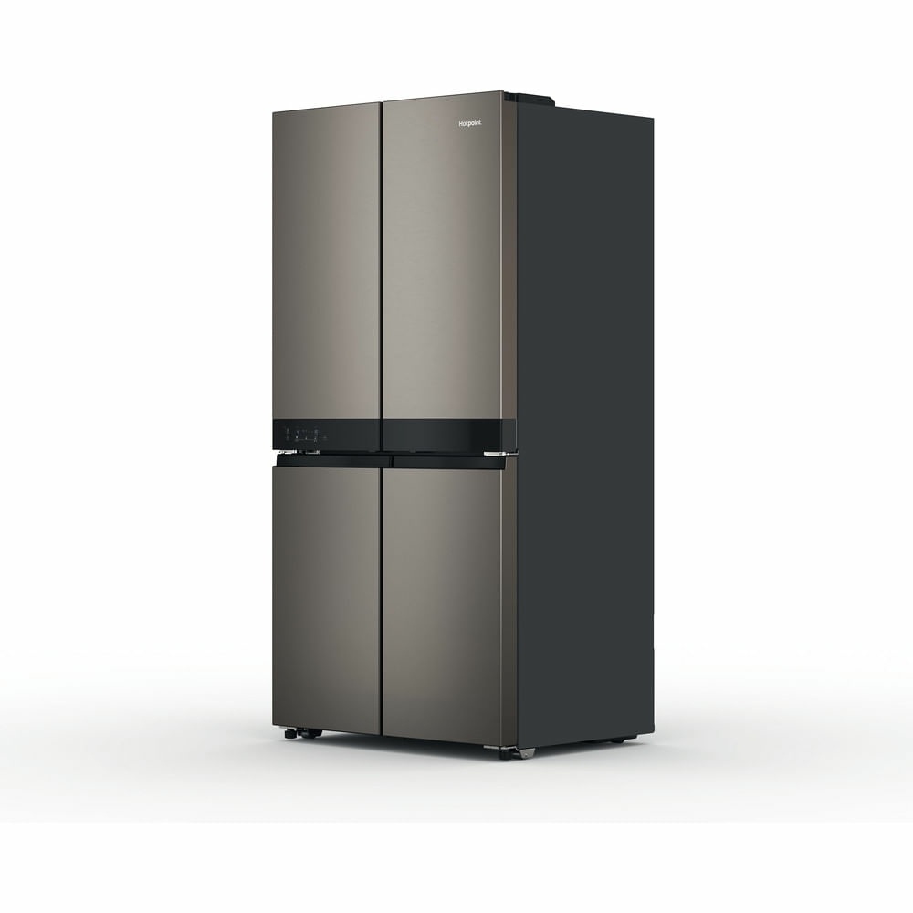 Hotpoint HQ9U2BLG Fridge Freezer H 187.4 W 90.9 D 69.8 cm - Stainless Steel
