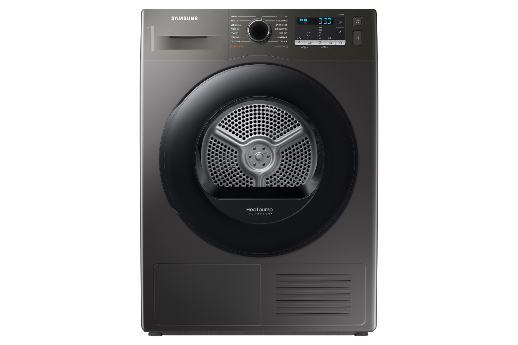 Samsung Series 5 DV90TA040AN/EU Heat Pump 9kg Tumble Dryer|with Optimal Dry - Graphite