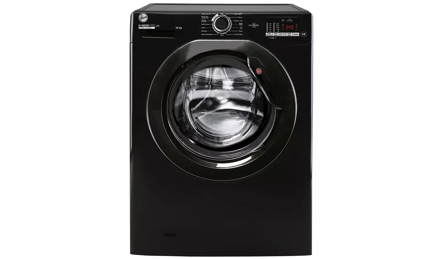 Hoover AH3W4102DBBE 10Kg 1400 Spin Washing Machine - Black