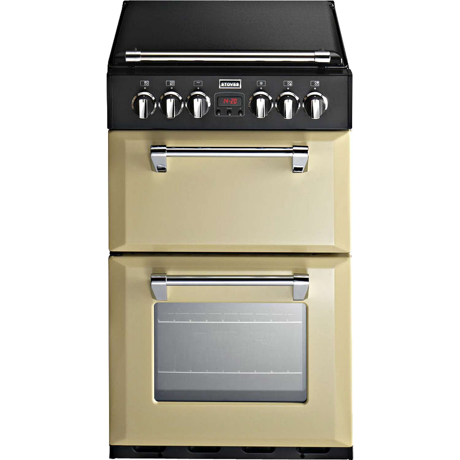 Stoves Richmond R550ECH 55cm Ceramic Freestanding Double Oven Cooker - Champagne