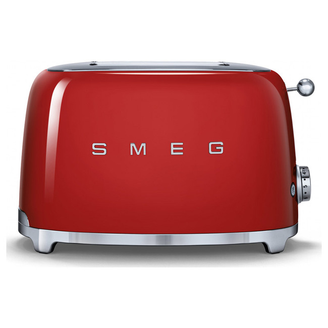 Smeg TSF01RDUK 50's Retro 2 Slice Toaster - Red