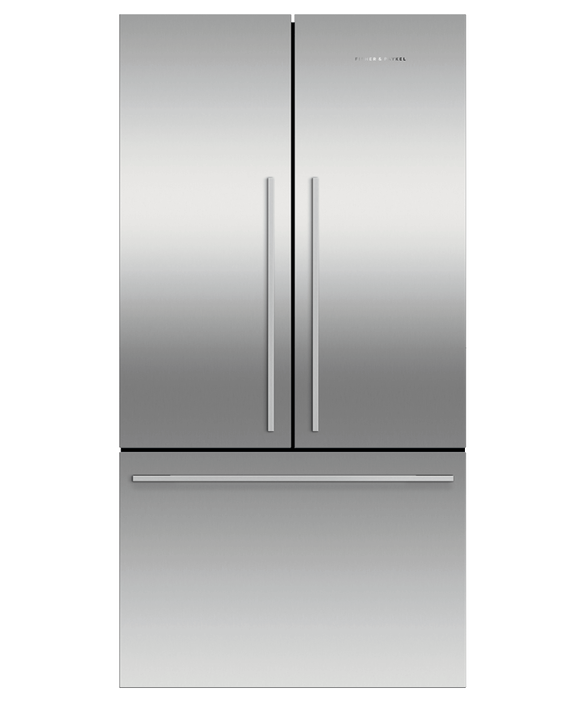 Fisher & Paykel RF610ADX4 Freestanding French Style Fridge Freezer-Stainless Steel