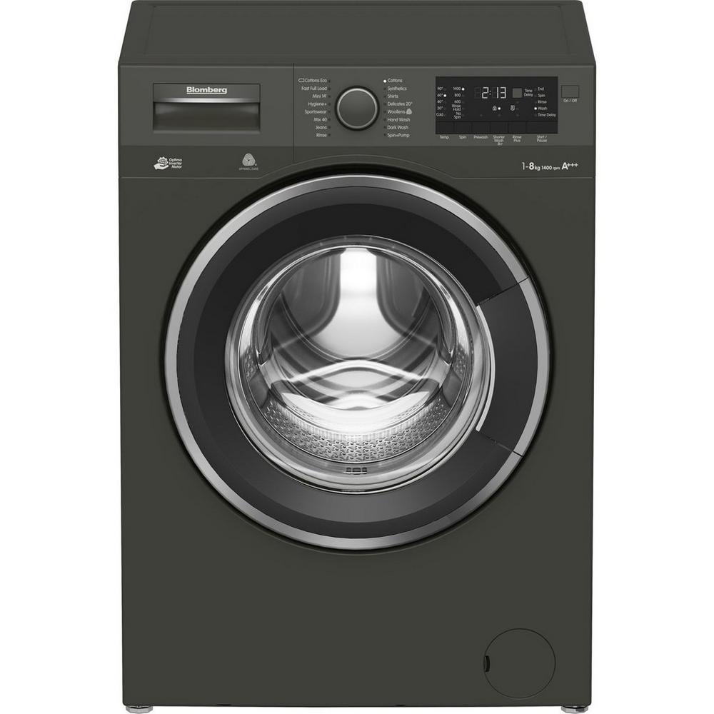 Blomberg LWF284421G 8kg 1400 Spin Washing Machine - Graphite