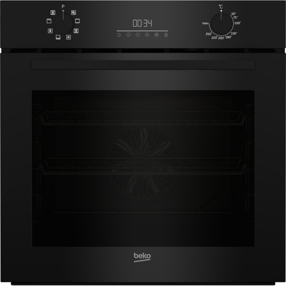 Beko CIMD91B 59.4cm Built In Electric Single Oven - Black