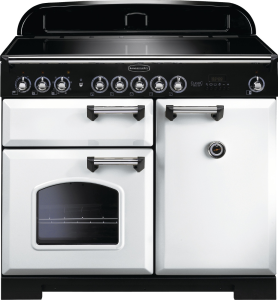 Rangemaster CDL100EIWH/C Classic Deluxe 100 Electric Induction White