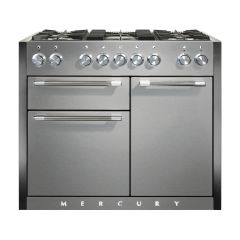 Mercury MCY1082DFSS 1082 Dual Fuel Range Cooker-Stainless Steel/Chrome Trim