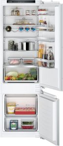 Siemens KI87VVFE0G Built-in fridge-freezer with freezer at bottom flat hinge