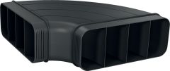 Bosch HEZ9VDSB1 Flat duct 90 horizontal - Black