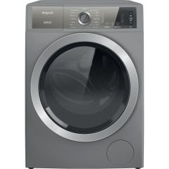Hotpoint H8W946SBUK Freestanding 9kg 1400 Spin Washing Machine - Silver 