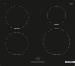 Bosch PUE611BB5B Serie 4 Built-In 60cm Induction Hob With 4 Zones - Black Glass 