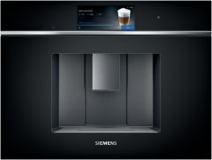 Siemens CT718L1B0 iQ700 Built-in fully automatic coffee machine Black