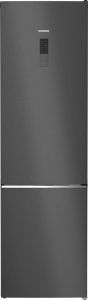 Siemens KG39NEXBF iQ500 Free-standing fridge-freezer with freezer at bottom 203 x 60 cm Black stainl1