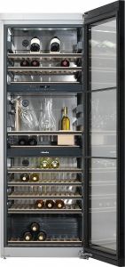 Miele KWT6834SGS Freestanding Wine Conditioning Unit with FlexiFrame and SommelierSet