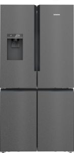 Siemens KF96DPXEA iQ700 American Style multi door Fridge Freezer - Black Stainless Steel 