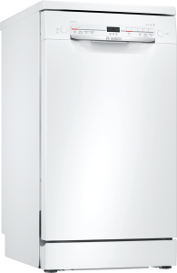 Bosch SRS2IKW04G Freestanding Slimline Dishwasher - White 
