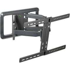 Vivanco 37990 Full Motion Double Arm tv Wall Bracket Up To 85 inches Or 60Kg max - Black