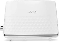 Morphy Richards 220034 Hive 2 slice toaster - White 
