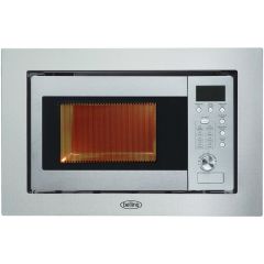 Belling BIMG6017/STA 444411404 Built-In 17L Microwave With Grill For Wall Cabinet Stainless Steel