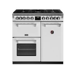 Stoves RCHDXD900DFIWH 90cm Dual Fuel Range Cooker - Icy White 