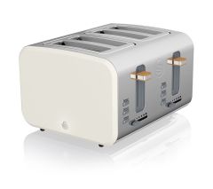 Swan ST14620WHTN 4 Slice Nordic Toaster - White