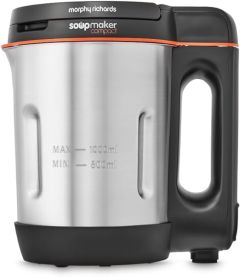 Morphy Richards X-501021  1L Soup Maker |  Stainless Steel