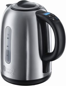 Russell Hobbs 21040 Digital Quiet Boil 1.7L Kettle - Brushed Stainless Steel 