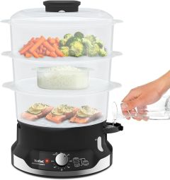 Tefal VC204865 Ultracompact 3 Tier Steamer 