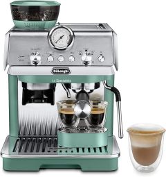 Delonghi EC9155.GR La Specialista Arte Compact Manual Bean To Cup Coffee Machine - Green