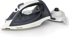 Breville VIN439 Turbo Charge 2600W Cordless Steam Iron - Blue/White