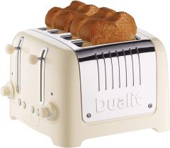 *EX-Display* Dualit 46202 4 Slice Toaster - Cream