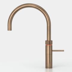 Quooker 7FRPTN PRO7 Fusion Round patinated brass 3 in 1 Boiling Water Tap